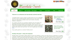 Desktop Screenshot of mandalaseeds.com