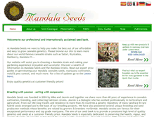 Tablet Screenshot of mandalaseeds.com